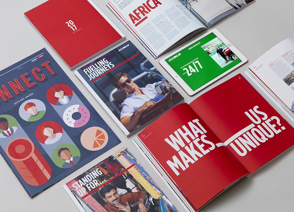 Puma Energy visual identity and brand applications
