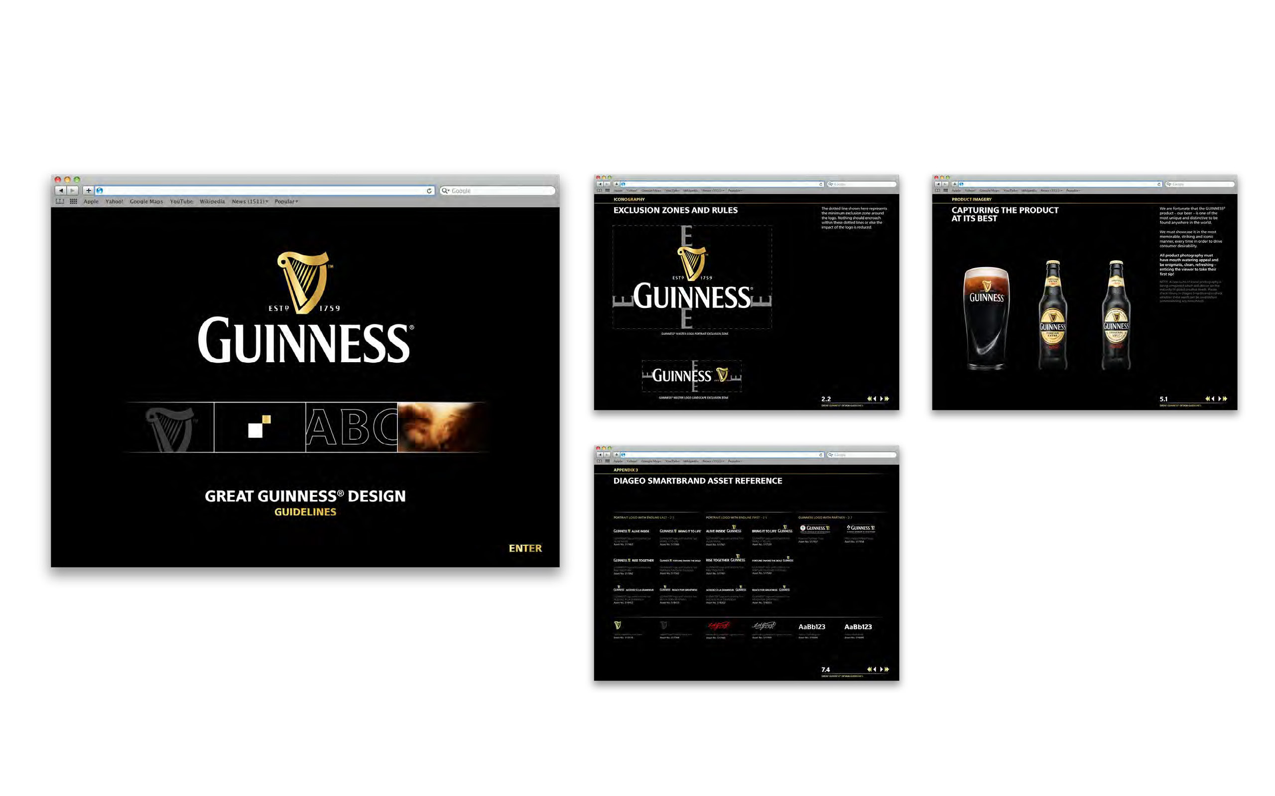 Guinness design guidelines